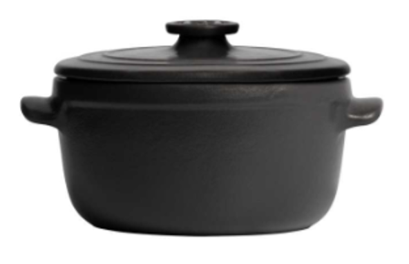 Emile Henry Solo Casserole – Basalte – 17 × 13.5 cm / 0.55 L