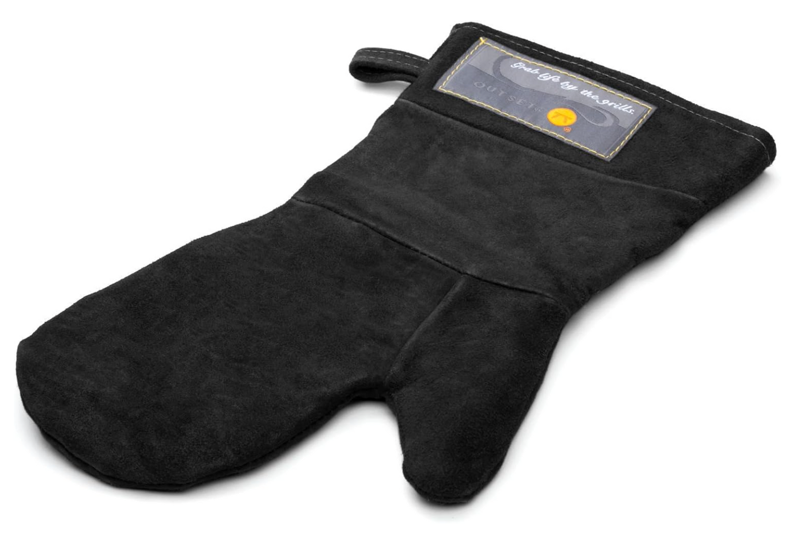 Outset Black Grill Mitt for BBQ & Kitchen