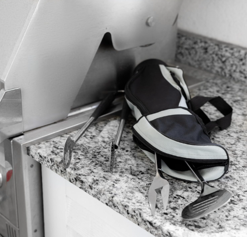 Outset Stainless Steel Golf-Themed Grill Tool Set