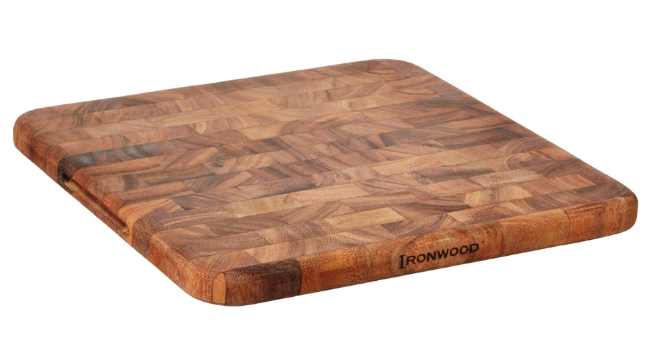 Oslo Square Utility Board – End Grain Acacia Wood