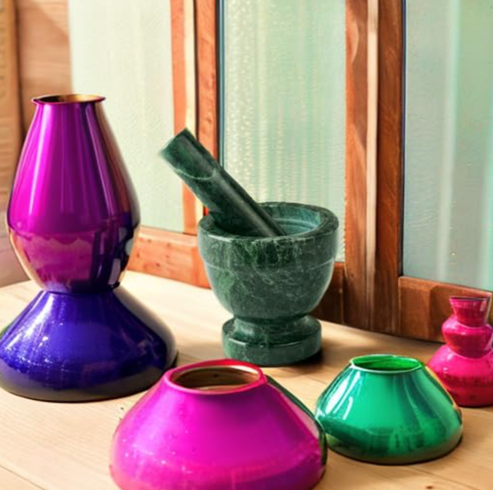 Fox Run Green Marble Mortar & Pestle – 3"