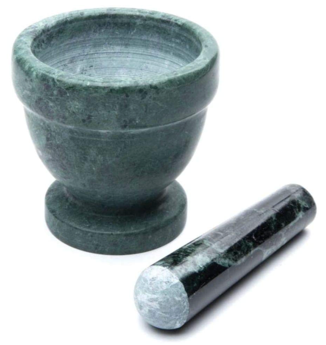 Fox Run Green Marble Mortar & Pestle – 4"