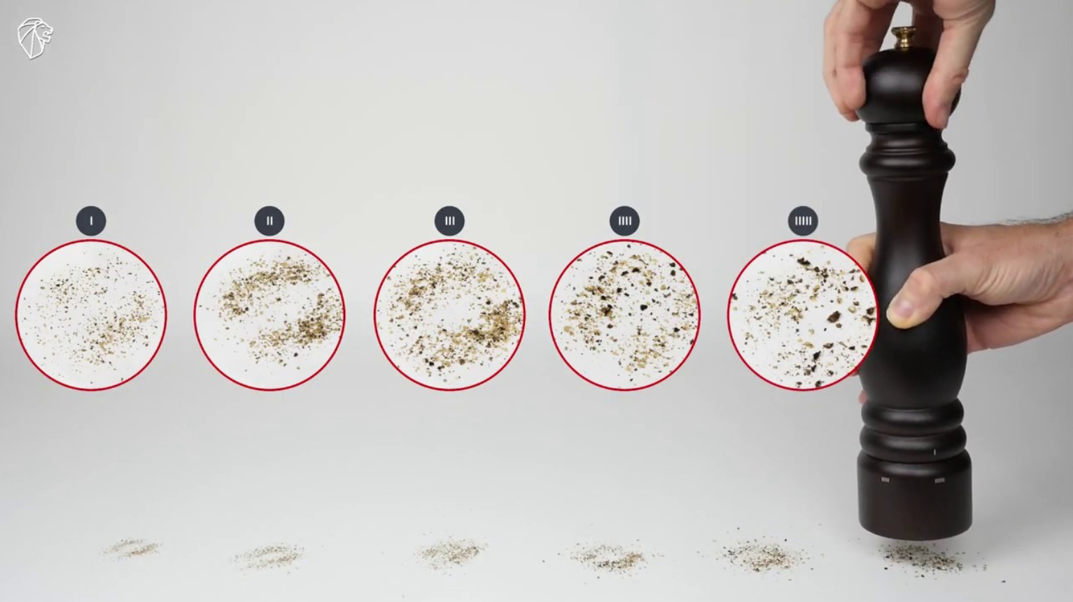 Peugeot Paris U’Select Satin Black Salt and Pepper Mill Set - 9” / 23 cm