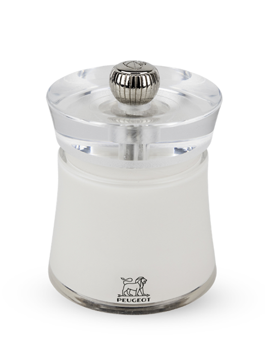 Peugeot Bali White Salt Mill by Kitchen Niche
