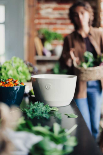 Emile Henry Salad Bowl – L – Clay (Argile) – Ø 26 cm – H 16 cm – 5.5 L Emile Henry by Kitchen Niche