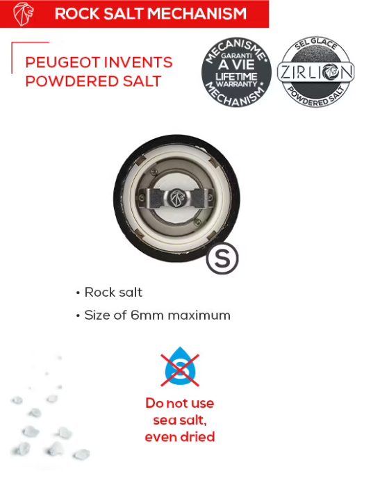 Peugeot Paris u'Select Natural 23cm Salt Mill by Kitchen Niche