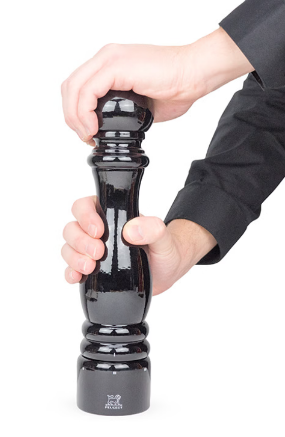 Peugeot Paris U’Select Black Lacquer Salt and Pepper Mill Set - 12” / 30 cm