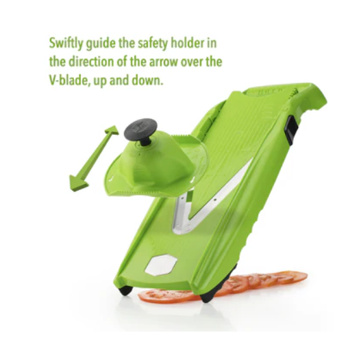Swissmar Borner V-Power V-Slicer Mandoline Slicer – Green by Kitchen Niche