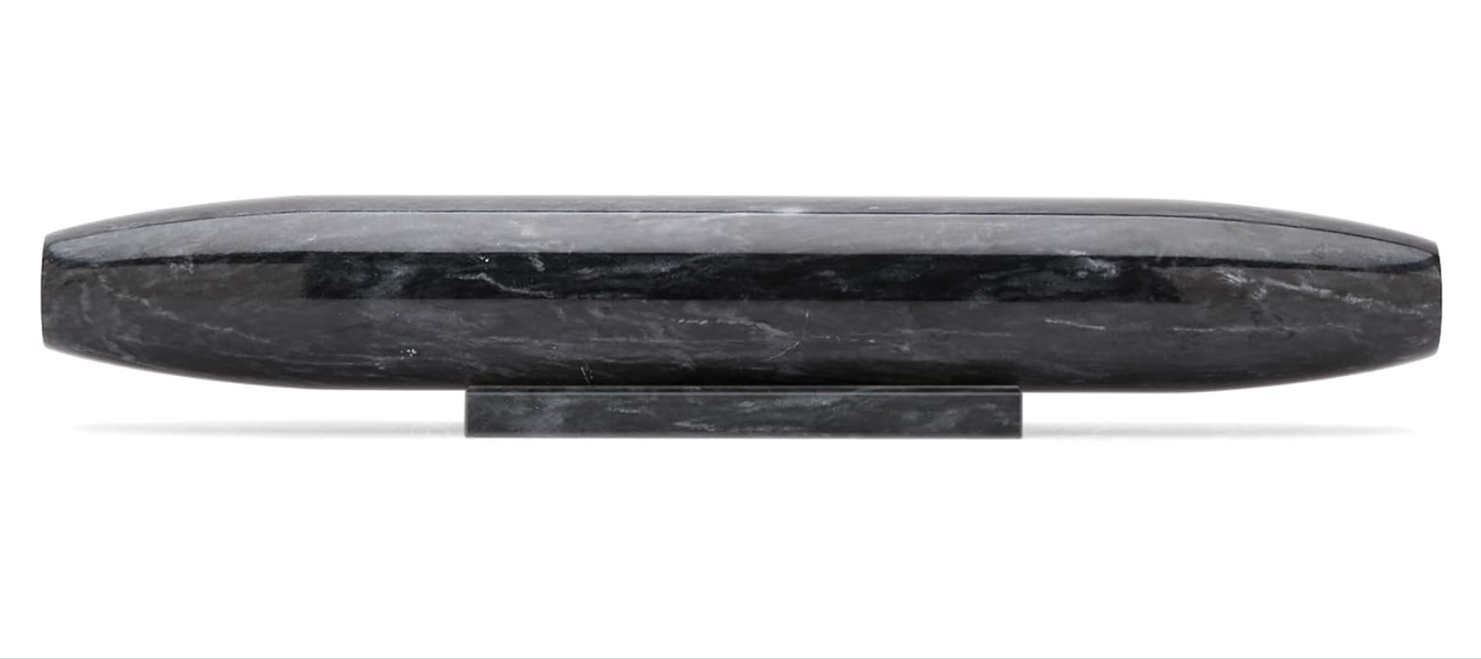 Fox Run Tapered Black Marble French Rolling Pin