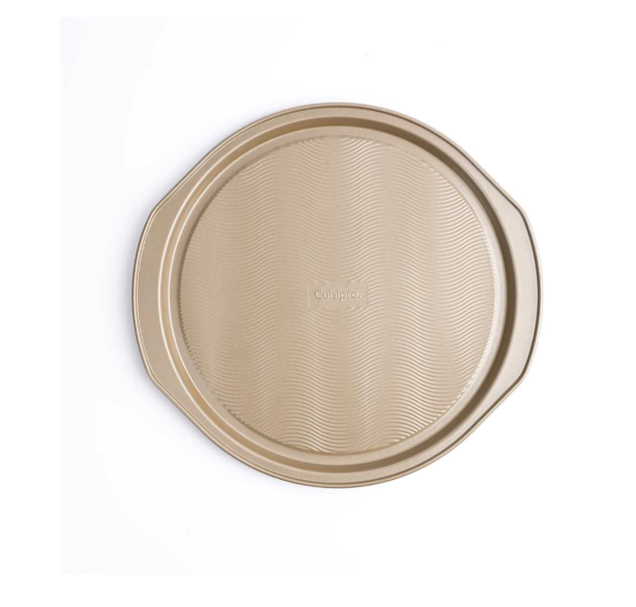 Cuisipro Pizza Pan – Carbon Steel, 14" x 13" x 0.5" / 35.75 x 33.25 x 1.25 cm Cuisipro by Kitchen Niche