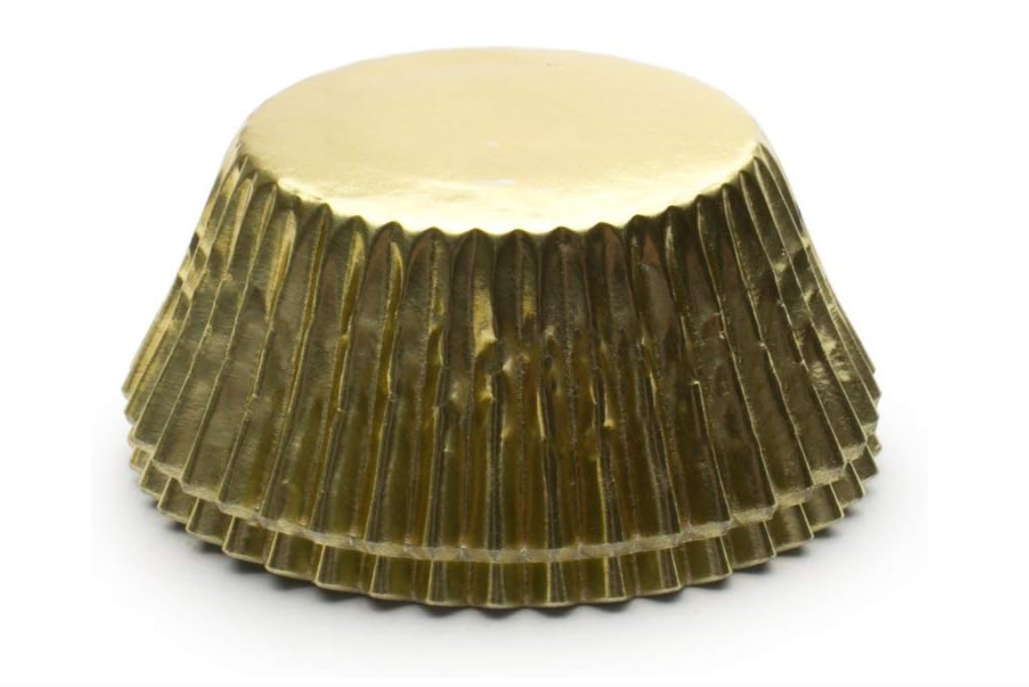 Fox Run Gold Foil Baking Cup Set of 32
