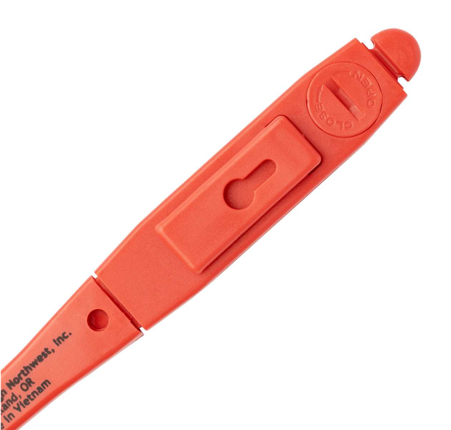 CDN Waterproof QuickRead Digital Thermometer - Red