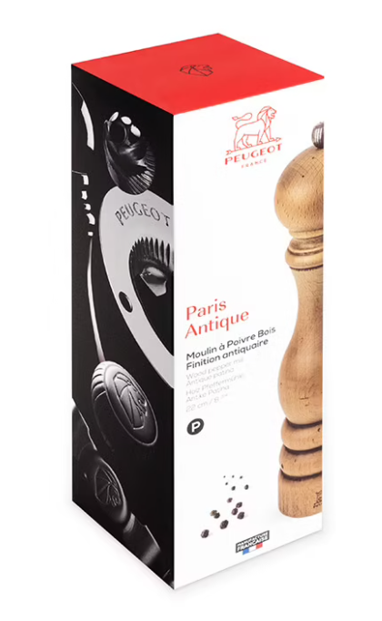 Peugeot Paris Antique 23cm Pepper Mill by Kitchen Niche