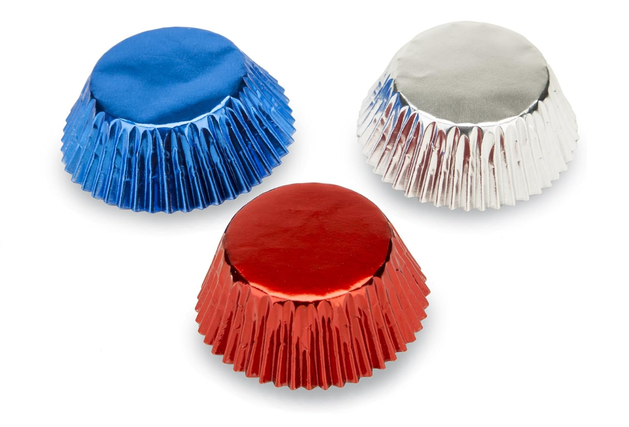 Fox Run Patriot Foil Baking Cup Set of 45