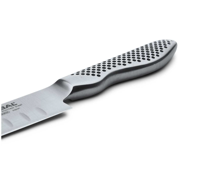 Global Santoku Knife Fluted 11cm / 4.5" Global by Kitchen Niche