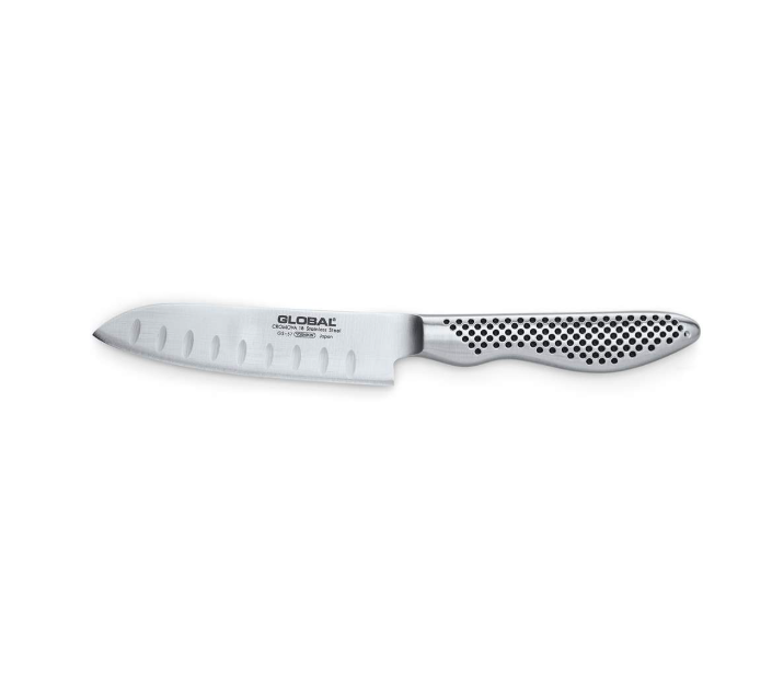 Global Santoku Knife Fluted 11cm / 4.5" Global by Kitchen Niche