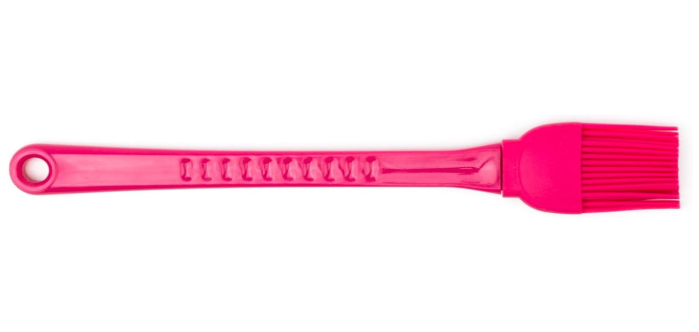 Fox Run Raspberry Silicone Pastry Brush