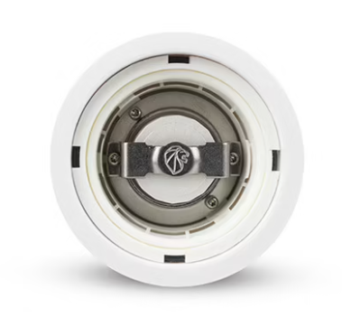 Peugeot Paris u'Select White Lacquer 13cm Salt Mill by Kitchen Niche