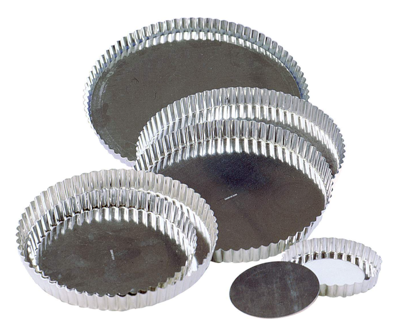 Gobel Fluted Round Quiche Mold – 12.5" x 1" / 32 x 2.5 cm