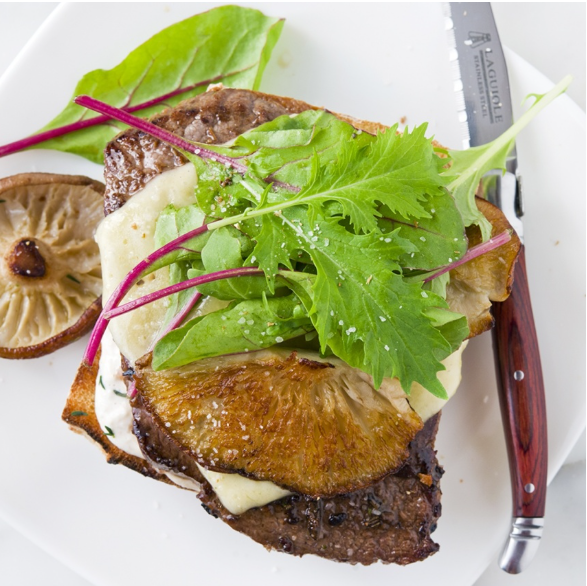 Trudeau Laguiole Steak Knives – Set of 6 – Pakka Wood Trudeau by Kitchen Niche