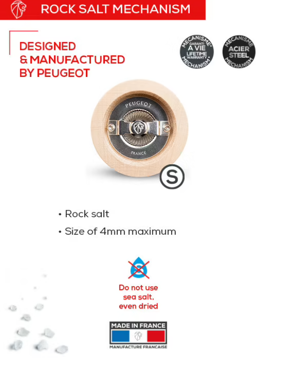 Peugeot Paris Antique 23cm Salt & Pepper Mill Set by Kitchen Niche