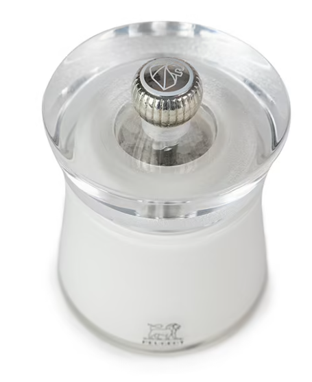 Peugeot Bali White Salt Mill by Kitchen Niche