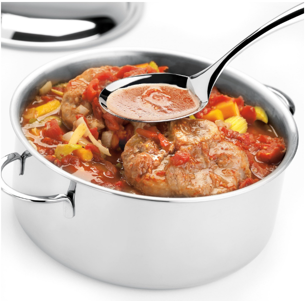 Cuisipro Tempo Solid Spoon – 10" / 25.5 cm – Stainless Steel Cuisipro by Kitchen Niche