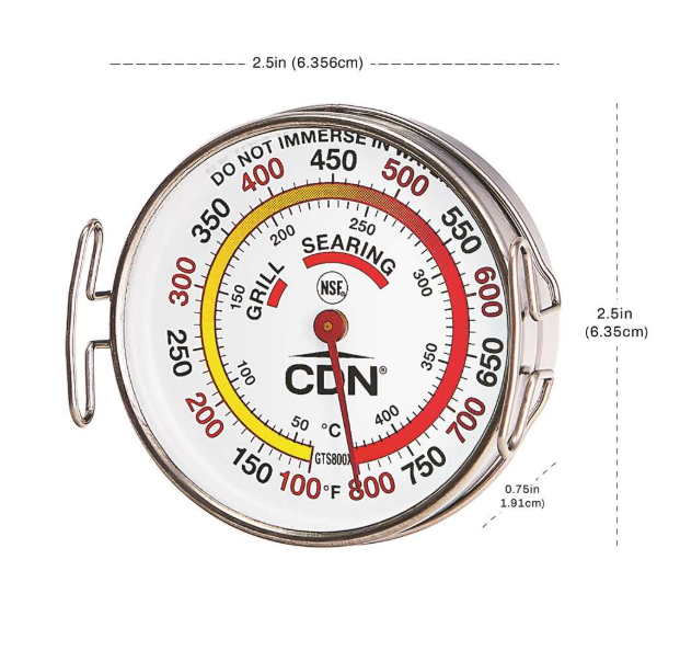 CDN ProAccurate Grill Surface Thermometer