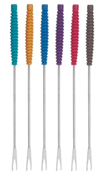 Trudeau Fondue Forks – Set of 6 Trudeau by Kitchen Niche