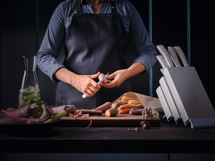 Wüsthof Classic Ikon Crème Chinese Chef's Knife – 7" Wusthof by Kitchen Niche