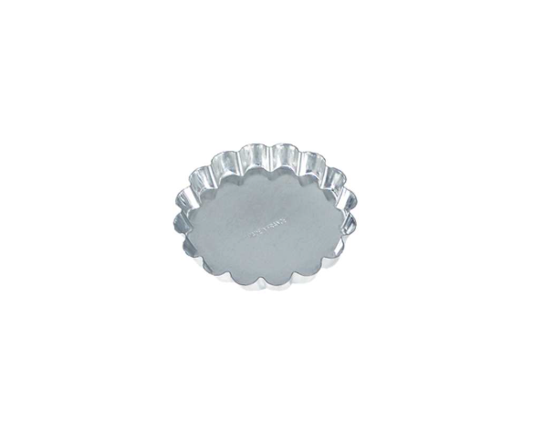 Gobel Fluted Round Tart Mold – 3.2" x 0.47" / 8 x 1.2 cm
