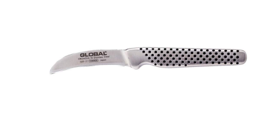 Global Peeling Knife 6cm / 2.5" Curved Blade Forged Global by Kitchen Niche