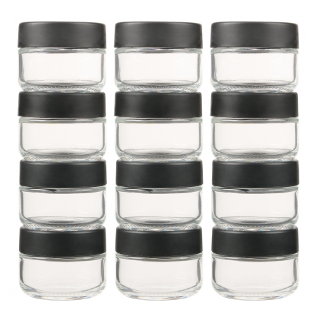 Trudeau Stacking Spice Jars – Set of 12 – Small Trudeau by Kitchen Niche