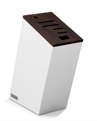 Wüsthof Classic White Slim Knife Block – White Wusthof by Kitchen Niche