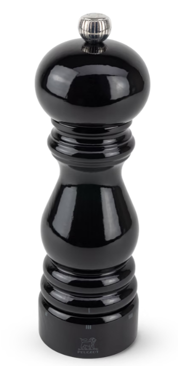 Peugeot Paris u'Select Black Lacquer 18cm Salt Mill by Kitchen Niche