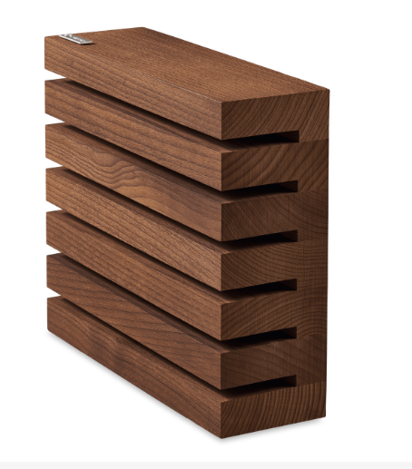 Wüsthof Knife Block – 6 Slot Magnetic Thermo Wood by Kitchen Niche