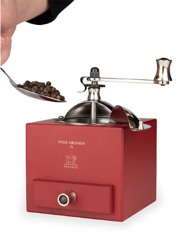 Peugeot Olivier Roellinger Red Pepper Mill by Kitchen Niche