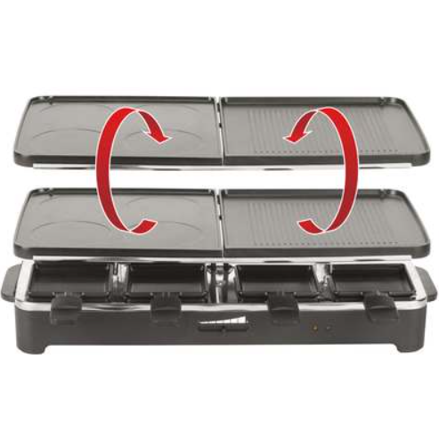 Trudeau Fiesta 8 Person Raclette Grill Trudeau by Kitchen Niche