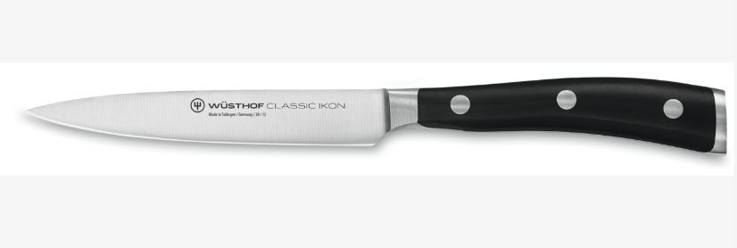 Wüsthof Classic Ikon Utility Knife – 4.5" Wusthof by Kitchen Niche
