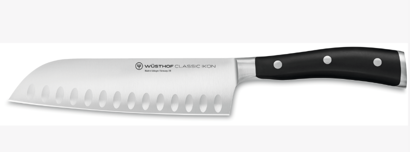 Wüsthof Classic Ikon Hollow Ground Santoku Knife – 7" Wusthof by Kitchen Niche