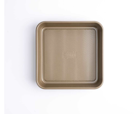 Cuisipro Square Baking Pan – Carbon Steel, 9.5" x 9.5" x 2" / 24 x 24 x 5 cm Cuisipro by Kitchen Niche