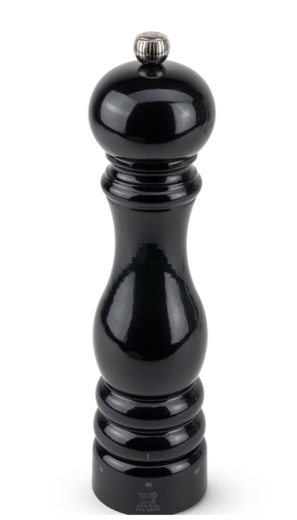 Peugeot Paris u'Select Black Lacquer 23cm Pepper Mill by Kitchen Niche