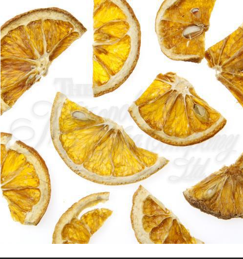 Metropolitan Tea Air Dried Orange Pieces 1/2 Cut Loose Leaf Herbal Tea 0.55 lbs