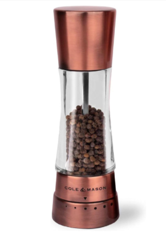 Cole & Mason Derwent Pepper Mill – Copper – 7.5" / 19 cm by Kitchen Niche