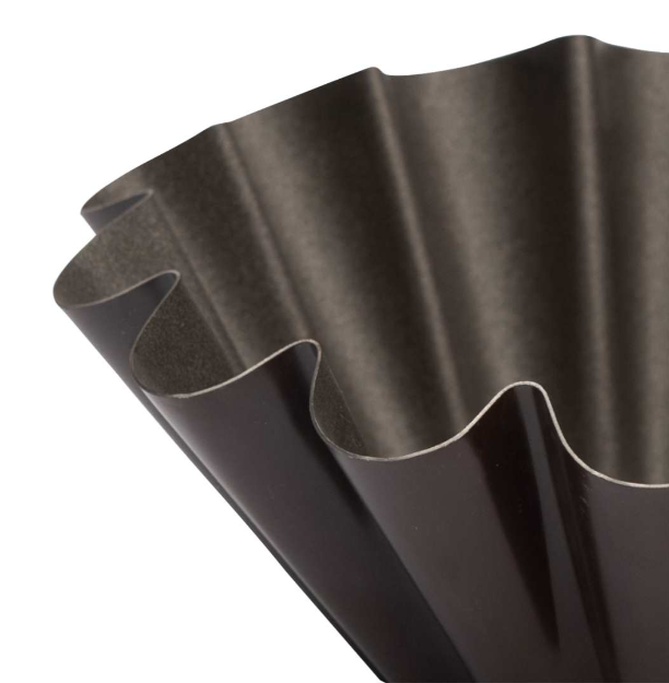 Gobel Large Brioche Mold with Wide Ribs – 6.3" x 2.2" / 16 x 5.5 cm