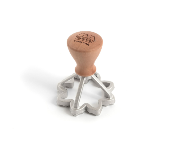 Marcato Biscottini Stamp Kit – Star 65 mm + Flower 70 mm Cookie Tools