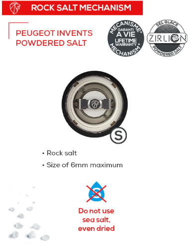 Peugeot Maestro Salt Bar Salt Mill Gift Set
