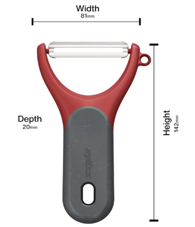 Zyliss Soft Skin Y-Peeler – Serrated