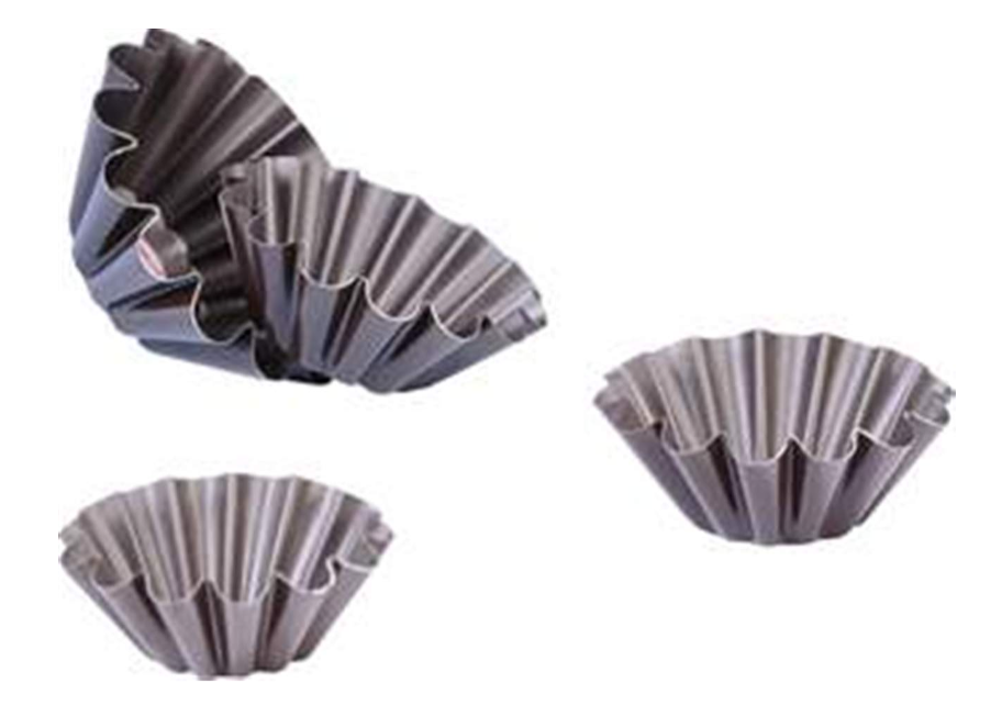 Gobel Large Brioche Mold with Wide Ribs – 7.9" x 2.8" / 20 x 7.2 cm