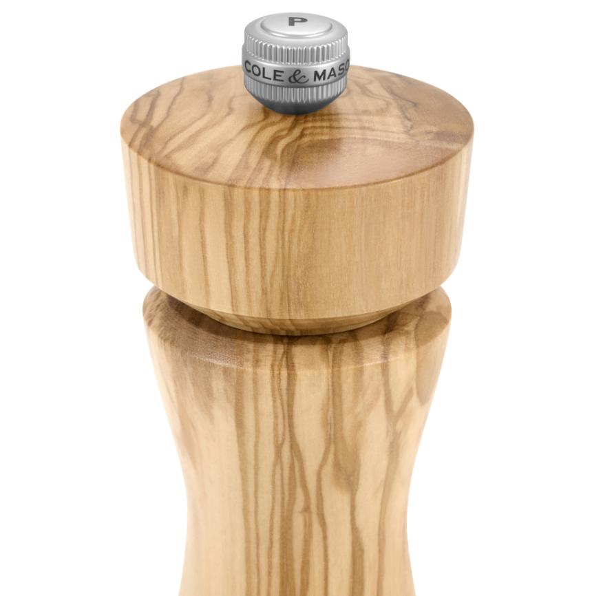 Cole & Mason Portobello Olive Wood Pepper Mill
